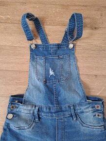 Moderní lacláče DENIM vel. 146/152 - 2