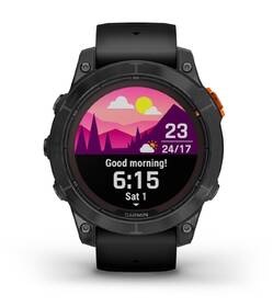 Chytré hodinky Garmin fenix 7 Pro Glass Solar - Gray / Black - 2