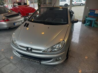 Peugeot 206 CC 1.6i  129t.KM ,CABRIO SERVISKA KLIMA - 2