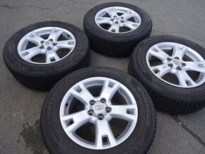 Alu disky origo Toyota 17", 5x114.3, ET 45, zimní komplet - 2