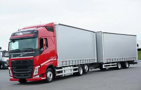 Volvo FH460 6x2 - velkoobjemová souprava průjezdná - 2