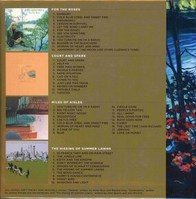 Joni Mitchell - Asylum Years box set (1972 -5) 4CD - 2