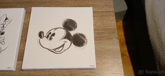 Obrázky do dětského pokoje Mickey 30x30cm - 2