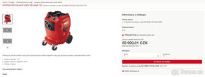 Systém recyklace vody Hilti DD-WMS 100 pro jadrové vrtání - 2