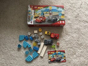 duplo Cars 10857 + 10856 + truck zdarma, cena za vše - 2