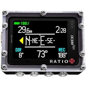 Ratio iX3M Pro Tech + GPS dive computer - 2