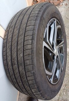 4 ks Al kola pro s letními pneu Michelin 205/55 R16 - 2