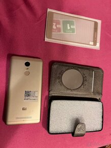 Telefon Xiaomi Redmi Note 3 zlaty obal sklo 16GB - 2