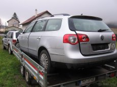 Prodám díly na VW. Passat B6 2.0TDI 103kw  DSG R,V,2008 - 2