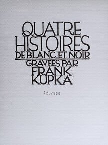 František Kupka - Čtyři příběhy bílé a černé - 1926 / 2018 - 2