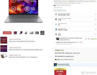 Lenovo Yoga Pro 7 14IMH9 Luna Grey celokovový - nový - 2