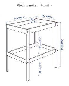 Přebalovací stůl IKEA - 2