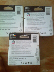 HP 302 BLACK,COLOR 3 kusy - 2