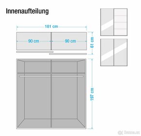 Šatní skříň z německa - 2
