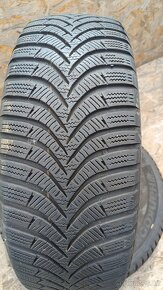 K29 - 2x ZIMNÍ  HANKOOK - 195/65 R15 91T - 5,2mm - 2