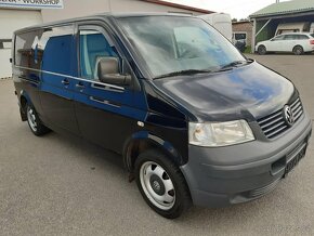 Transporter T5 2,5tdi, 96kw, 9 míst long rv.2007 - 2