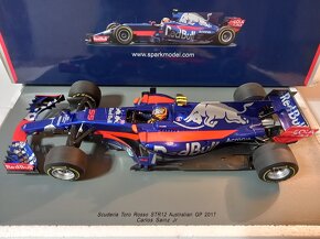 F1 TORO ROSSO STR12 AUSTRALIE 2017 CARLOS SAINZ SPARK 1:18 - 2