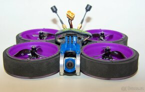 Malá koptéra cinedron Diatone MX-C Taycan HD DJI FPV Purple - 2