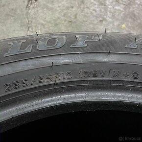 Letní pneu 265/55 R19 109V Dunlop celoroční 7,5-8mm - 2