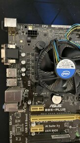 ASUS B85-PLUS + i5-4570 (4C/4T) 3,6GHz - 2