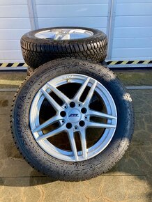 ALU sada se zimními pneu Dunlop 4x8mm 205/60R16 5x112 - 2