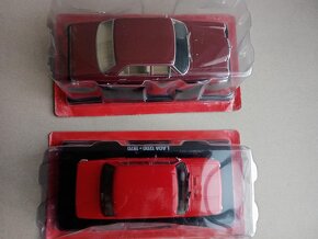 Mercedes Benz 200D,VAZ, Lada, Žiguli 1200 Hachette 1:24,1/24 - 2