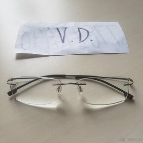 Dioptrické brýle -1,00 bez obrouček na dálku pro krátkozraké - 2