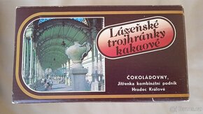 Retro krabička od trojhránků - 2