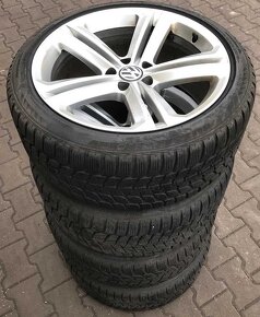 Sada originál VW 9x19" ET33 5x112x57 a Bridgestone - 2