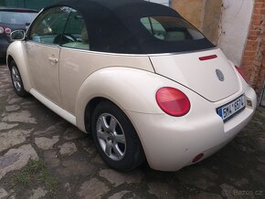 vw new beetle cabrio 2.0 85 kw benzín - 2