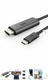 
UNI Kabel Adaptér USB-C na HDMI 4k 60Hz 1.8m

 - 2