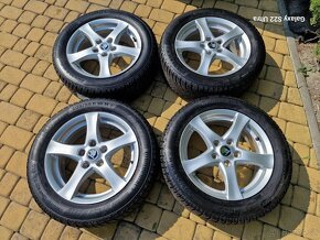 Alu kola zimní sada 5x112 16" Octavia 3, Touran, VW Golf 7 - 2