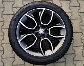 Alu kola originál Škoda Kodiaq 5x112 R19 Crater - 2