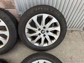 16" Elektrony 5x112 so zimnymi pneumatikami 205/55 R16 - 2