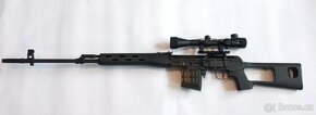 Airsoft SVD Dragunov celokov 170 m/s + CO2 Upgrade - 2