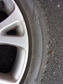 Orig. alu kola Honda se zimními pneu 225/45 R17 5x114 - 2