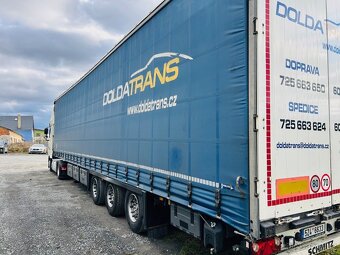 DAF XF 460 + Schmitz Lowdeck - souprava - 2