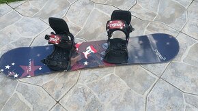 Snowboard 115 cm + Burton boty 36 - 2