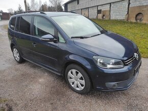 VW TOURAN 1.4TSi 7MÍST rok 2015 - 2