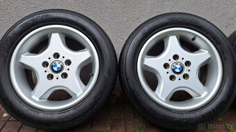 Dobová kola BMW E34 / E36 - styling 16 s pneu 225/55 R16 - 2