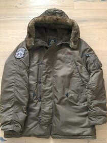 Bunda Alpha Industries N3B, hnědá, vel.XXXL - 2