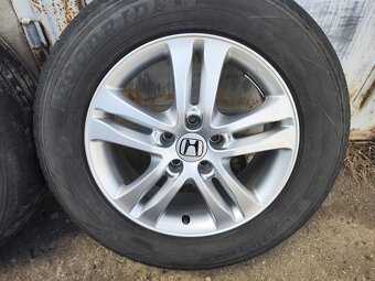 17"letní alu sada 5x114 origo Honda CRV mk3 mk4 225/65 - 2