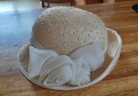 Dámský klobouk slaměný - 2