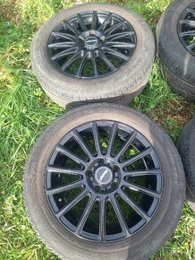 Alu kola Opel 5x110, pneu 205/55r16 - 2