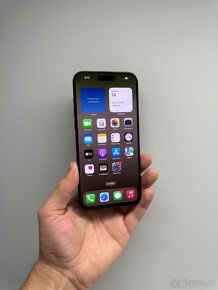 NOVÝ APPLE IPHONE 15 PRO MAX 256GB ČERNÝ-BATERIE 100% - 2