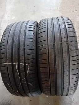 Prodám Sadu pneu 245/40/19 Pirelli  Letni - 2