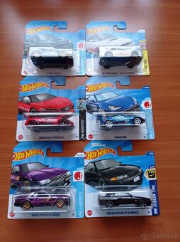 Hot Wheels Nissan , Subaru - 2