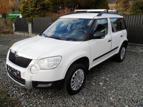 Škoda Yeti 2.0 TDI 81KW 4X4 1.Majitel Bez koroze R.V.04/2012 - 2