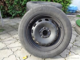 PLECHOVÁ KOLA FORD 5 X 108 R 15 + ZIMNÍ PNEU - 2