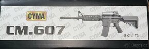 CM. 607, M4A1 RIS, NYLON BLACK [CYMA] - 2